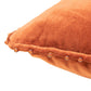 Pier 1 Rust Velvet Lumbar Pillow